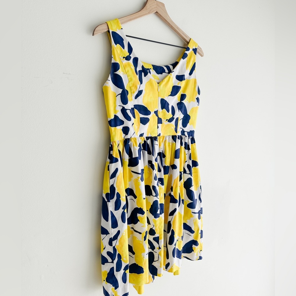 Blithe lemon Floral Mini Dress - Picture 5 of 7
